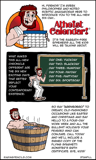 The Atheist Calendar