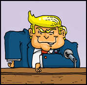 conman trump comic