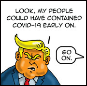 trump on the record comic