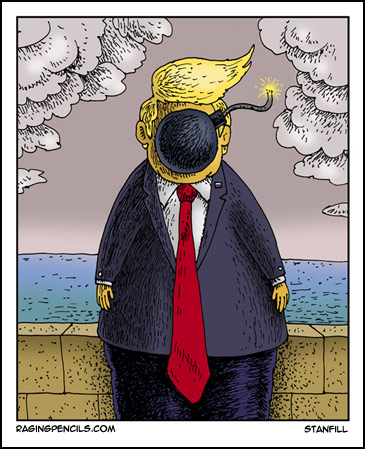 The progressive comic about Trump as WMD