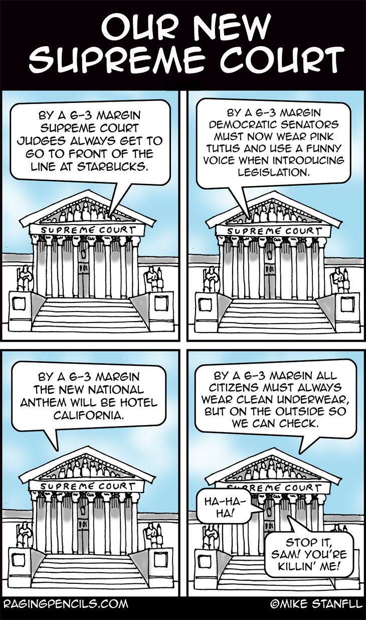 The progressive comic about Trump's Supreme Court.