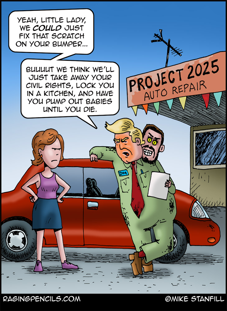 The progressive comic about Trump's Project 2025.