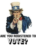 are you registered to vote?