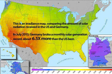 irradiance map